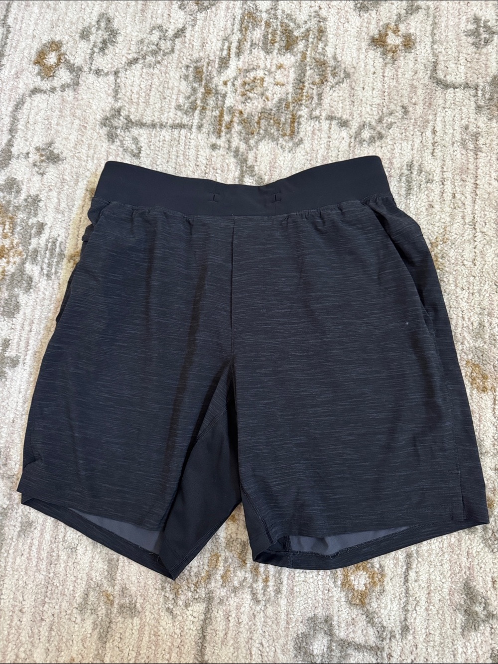 Men's Lululemon Black Linerless Performance Shorts